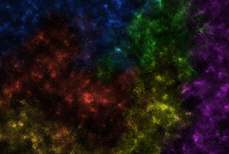 Starry galaxy dark infinite milky way twinkle cosmos astrology interstellar backgroundの写真素材