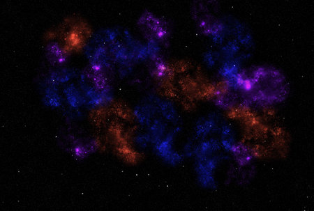 Starry galaxy dark infinite milky way twinkle cosmos astrology interstellar backgroundの写真素材