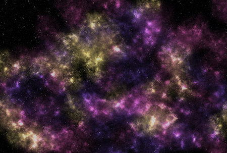 Starry galaxy dark infinite milky way twinkle cosmos astrology interstellar backgroundの写真素材