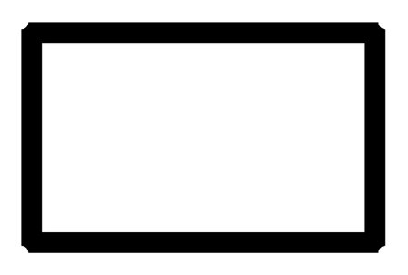 Black frame ornament art decorative boarder dark antique artworkの写真素材