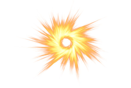 Fire exploding flame artwork powerful heat effect inferno swirl illustration artの写真素材