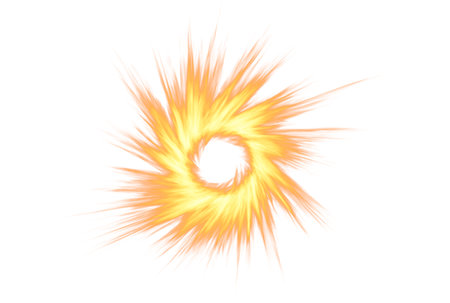 Fire exploding flame artwork powerful heat effect inferno swirl illustration artの写真素材