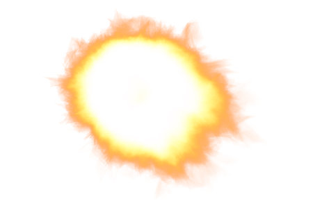 Fire explosion art powerful flame energy artworkの写真素材