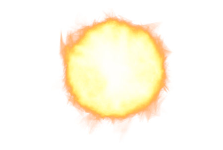 Fireball artwork flame effect dangerous burning explosive effectの写真素材