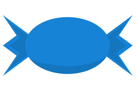 Halloween candy blue party bonbon delicious food dessert artの写真素材