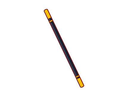Magic wand magical staff object wizard iconの写真素材