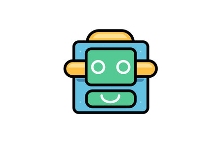 Robot head artificial intelligence bot artwork communication character clip artのイラスト素材