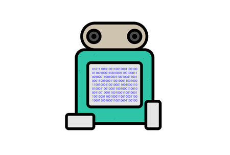 Robot head artificial intelligence bot artwork communication character clip artのイラスト素材