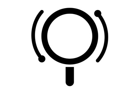 Search flat app icon minimalist web symbol black signの写真素材