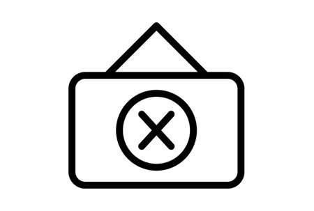 close 6 line icon error app symbol black X web signの写真素材