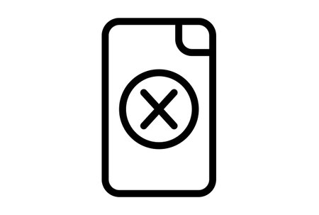 close 11 line icon error app symbol black X web signの写真素材