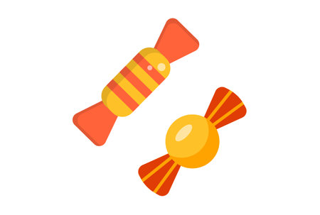 sweets christmas illustration colored icon art xmas symbol app & web sign artworkの写真素材