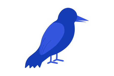 raven colored icon Halloween symbol app and web sign artの写真素材