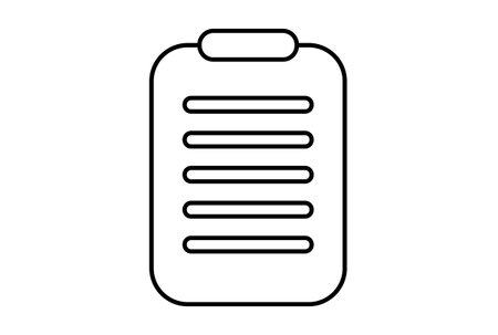 list line flat icon black science outline symbol app web signの写真素材