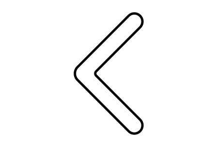 bigger sign flat icon minimalistic line shape symbol black sign artworkの写真素材