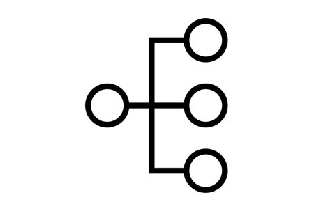 Media network flat icon seo web symbol shape app line sign artの写真素材