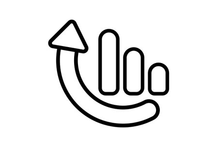 Upscale flat icon seo web symbol shape app line sign artの写真素材