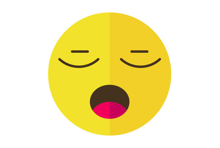 Sings colored Emote icon Emoji symbol yellow Emoticon sign artの写真素材