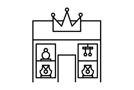 Jewelry store e-commerce icon art flat shopping symbol online store black sign artworkの写真素材