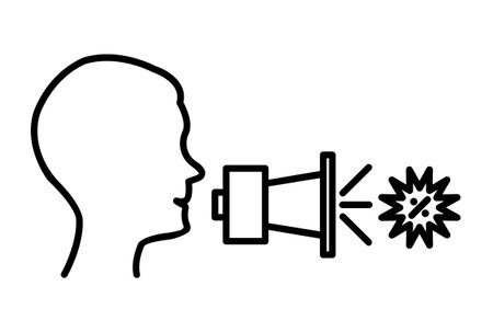 Discount announcement e-commerce icon art flat shopping symbol online store black sign artworkの写真素材