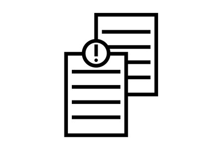 mistake flat icon minimalist seo and web symbol art black sign artworkの写真素材