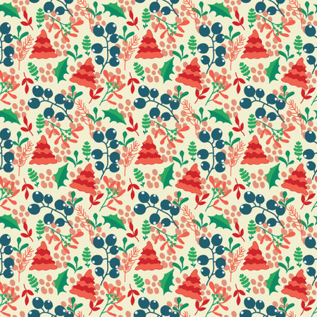 Merry Christmas pattern seasonal winter festive wallpaper artの写真素材