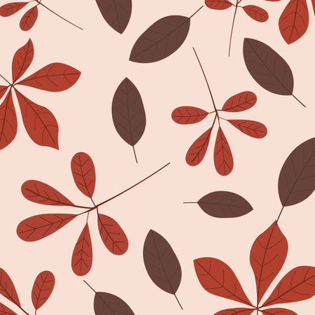 Autumn pattern October vintage fashion clothing texture artの写真素材