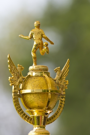Trophy for winning the Cupのeditorial素材