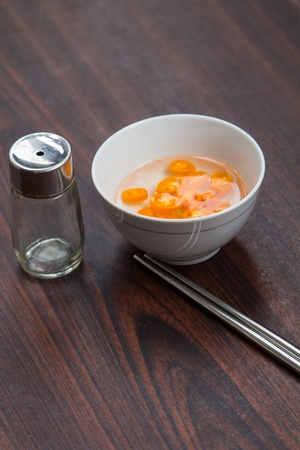 Sliced Chili in Vinegar used as Flavoring for Thailand Noddlesの写真素材