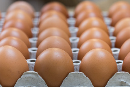Egg is row on packaging