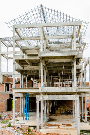 Building site for new homes