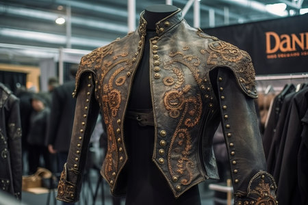 Detail of clothes at Milan Women's Fashion Week in Milan.の素材