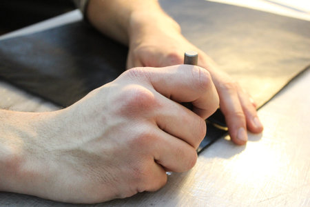 Hands of a tailor 4
