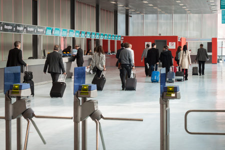  MILAN, ITALY - OCTOBER 18  People visit Host 2013, international exhibition of the hospitality...