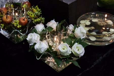 MILAN, ITALY - NOVEMBER 1  Flowers at Weekend Donna 2013, event dedicated to women and their passions on NOVEMBER 1, 2013 in Milan のeditorial素材