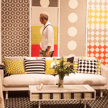 MILAN, ITALY - SEPTEMBER 13: Man visits HOMI, home international show and point of reference for all...