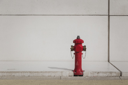 MILAN, ITALY - MAY 2: Fire hydrant at Expo, universal exposition on the theme of food on MAY 2, 2015 in Milan.のeditorial素材