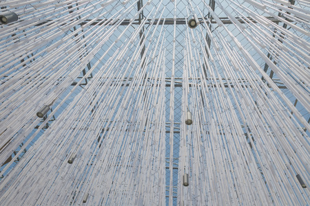 MILAN, ITALY - JUNE 19: Detail of the Arid Zones Cluster at Expo, universal exposition on the theme of food on JUNE 19, 2015 in Milan.のeditorial素材