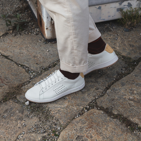 MILAN, ITALY - FEBRUARY 24: Detail of shoes outside Gucci fashion show building for Milan Women's Fashion Week on FEBRUARY 24, 2016 in Milan.のeditorial素材