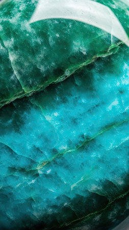 Close-up of blue agate gemstone texture background. Macroの素材