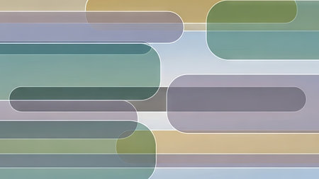 abstract background consisting of multi-colored stripes in a flat styleの素材