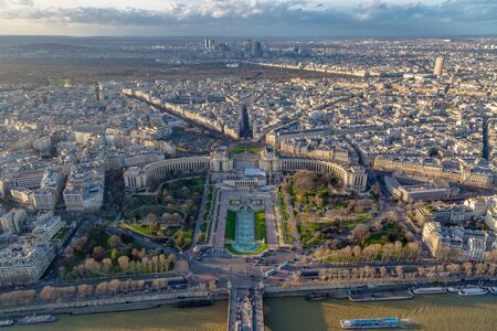 Trocadero landscapeの写真素材