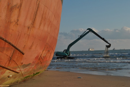 oil tankerの写真素材