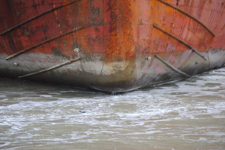 Ran aground oil tanker in Thailand