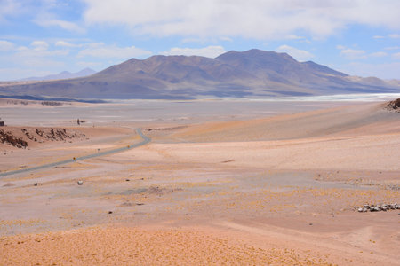 Amazing Landscape in Atacama Desert Chile