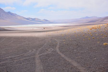 landscape in Atacama Chileの写真素材