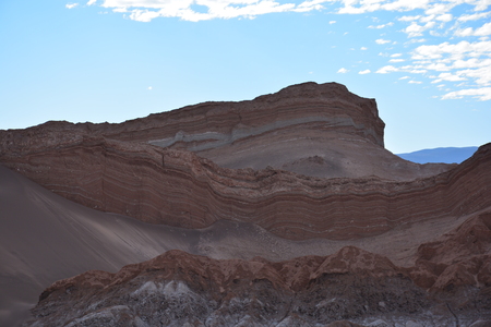 Landscape in Atacama desert Chileのeditorial素材