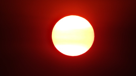 Sunset in Chileの写真素材