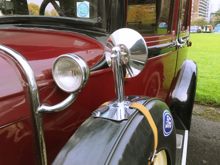 Classic car in Santiago Chile