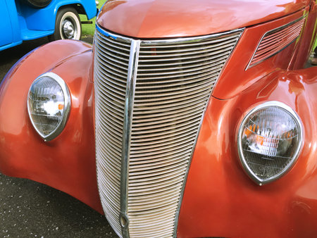 Classic car in Santiago Chile